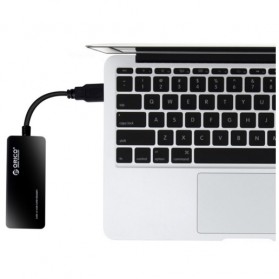 Orico USB 3.0 Hub with Card Reader - H3TS-U3-V1 - Black - 2