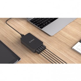 Orico USB Wall Travel Charger Hub 5 Port - CSE-5U - Black - 5