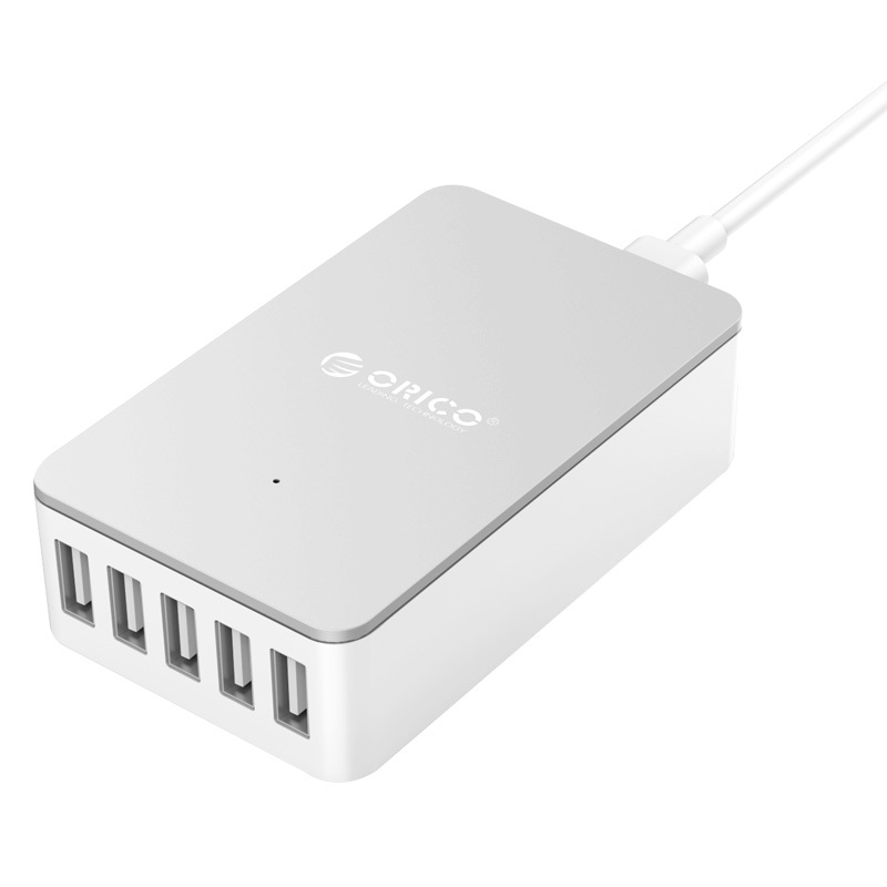 orico usb wall travel charger hub 5 port cse 5u white jakartanotebook orico usb wall travel charger hub 5 port cse 5u white jakartanotebook