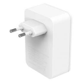 Orico 20W Universal Travel Power Plug with 4 USB Charging Ports - S4U - White - 2