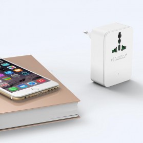 Orico 20W Universal Travel Power Plug with 4 USB Charging Ports - S4U - White - 5