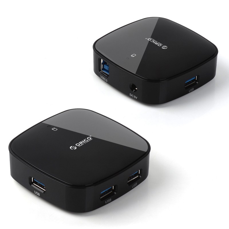 orico portable 4 port usb 3 0 hub h4818 u3 black orico portable 4 port usb 3 0 hub h4818 u3 black