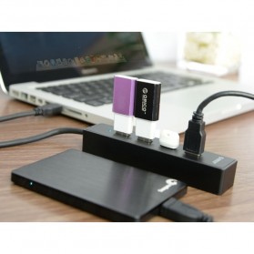 ORICO 4 Port Portable USB 3.0 HUB for Notebook PC Macbook - W8PH4-V1 - Black - 4