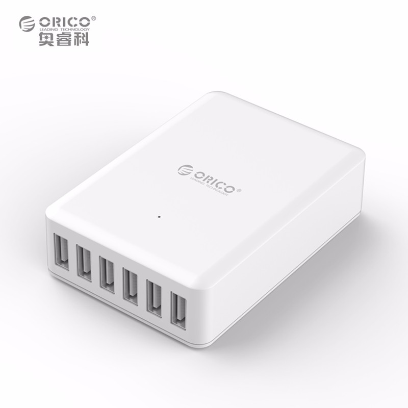 orico usb wall travel charger hub 6 port dcap 6s white jakartanotebook orico usb wall travel charger hub 6 port dcap 6s white jakartanotebook