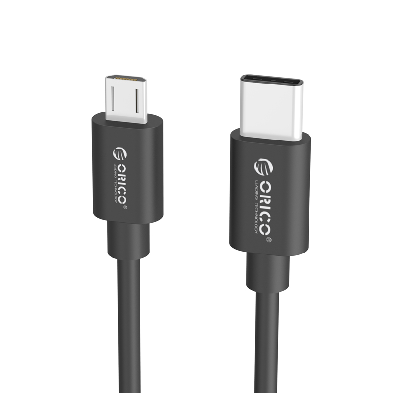 Orico Usb Type C To Micro Usb Cable 1m Mcu 10 Black Jakartanotebook Com