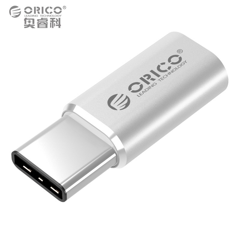 Orico Micro Usb To Usb 3 1 Type C Adapter Converter Ctm1 Silver Jakartanotebook Com