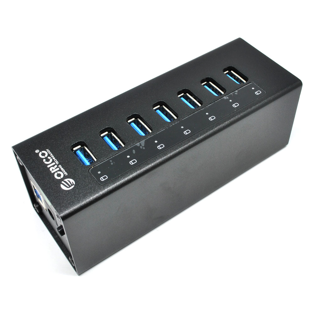 ORICO Aluminium 7 Port USB 3.0 HUB with 3.3Ft USB 3.0 Cable - A3H7-. 3%