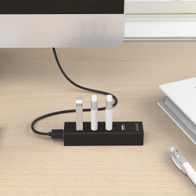 Orico USB 2.0 High Speed HUB 4 Port 100cm Cable - H4013-U2 - Black - 4
