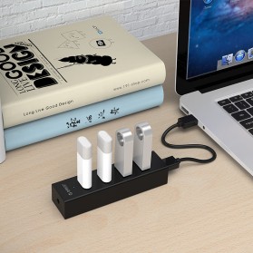 Orico USB 2.0 High Speed HUB 4 Port 100cm Cable - H4013-U2 - Black - 5