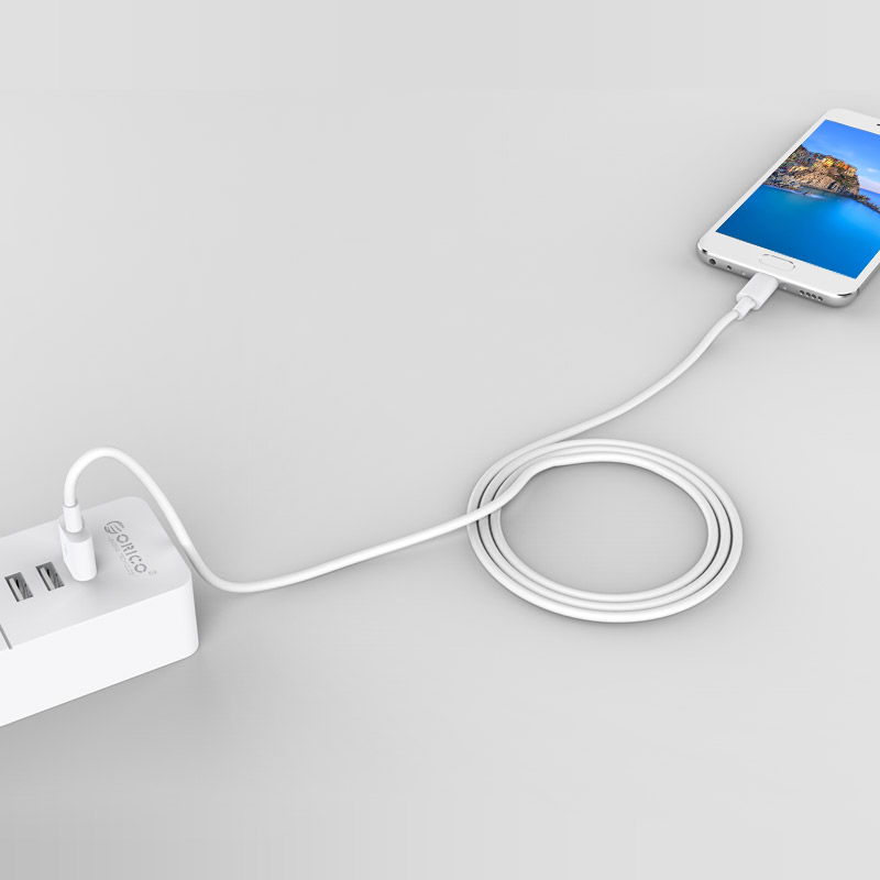 orico kabel usb type c 5a 50cm atc 05 white orico kabel usb type c 5a 50cm atc 05 white