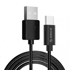 Orico Kabel Charger USB Type C 1 Meter 2A - BTC-10 - Black - 1
