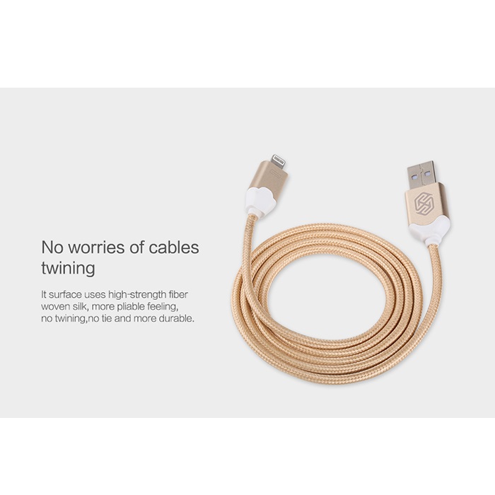 Nillkin Aurora Cable Charge & Sync Lightning Cable for 