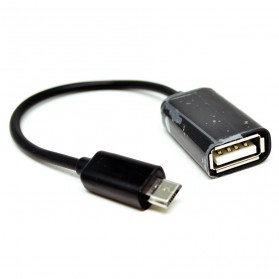 Robotsky USB OTG Cable Multifunction Mobile Phone - S-K07 - Black - 2