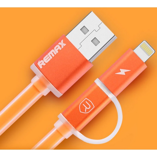Remax Aurora High Speed Double Sided Micro Usb / Lightning RC020t