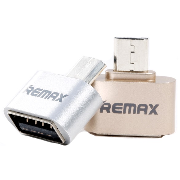 remax micro usb to usb otg for smartphone golden remax micro usb to usb otg for smartphone golden