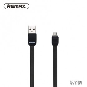 Ремакс Слоеное быстрой зарядки Micro USB-кабель для смартфонов - RC-045m - черный - 1