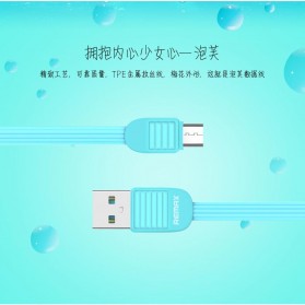 Ремакс Слоеное быстрой зарядки Micro USB-кабель для смартфонов - RC-045m - черный - 6