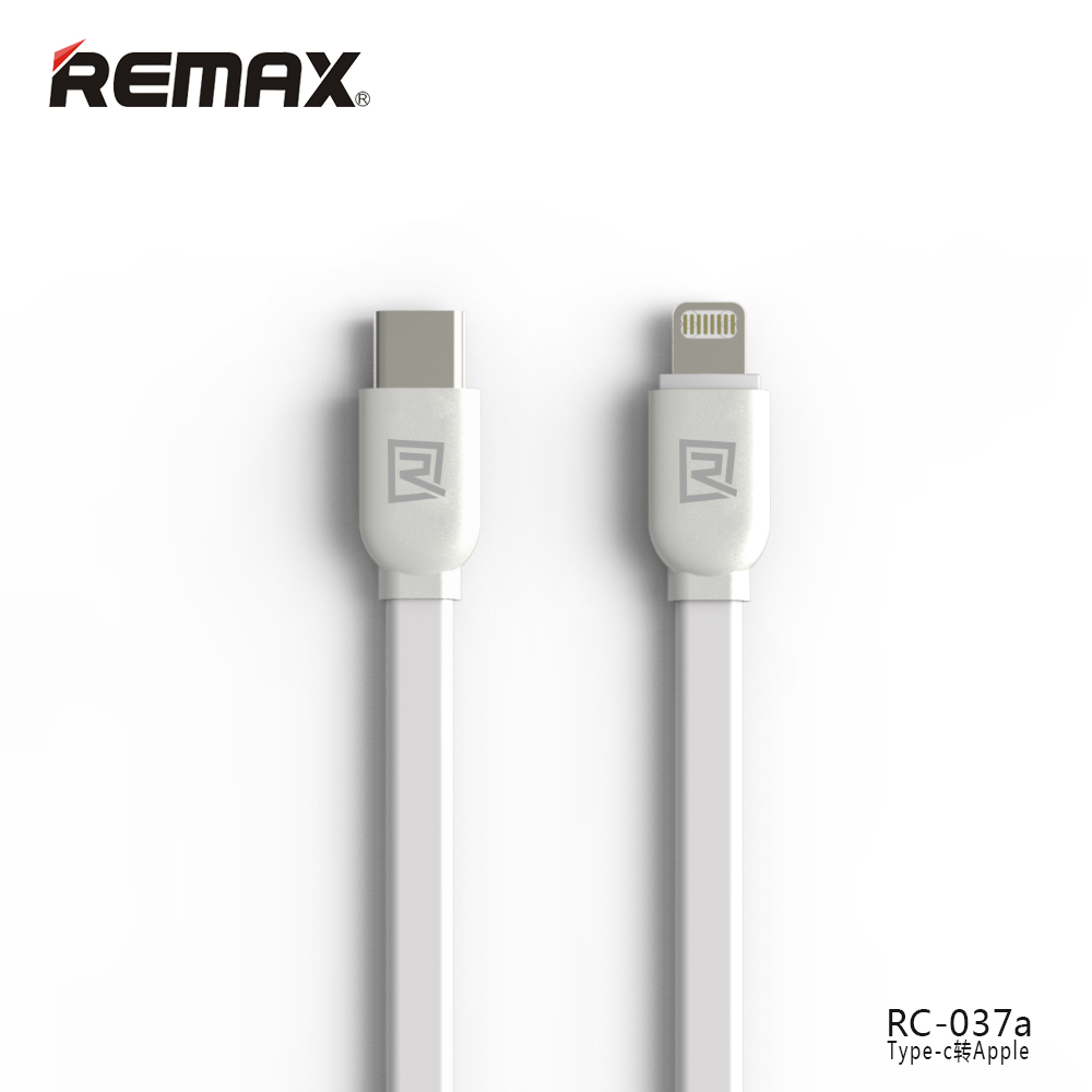 Remax Data Cable Type C to Lightning Apple - RC-037a - White - 1