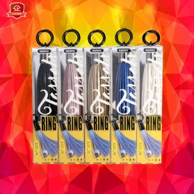 Remax Ring Keychain Lightning Cable 11.7cm for iPhone 6/7/8/X - RC-053i - Black - 9