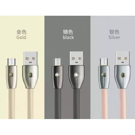 Remax Knight Micro USB Cable for Android Smartphone RC 043m Black 4