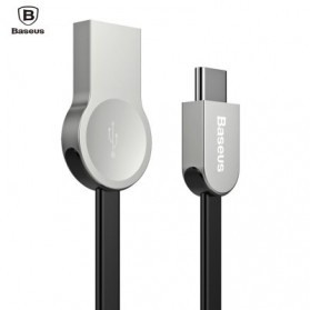 Baseus Kabel Charger Zinc Alloy USB Type C - CATKB-01 - Black - 1