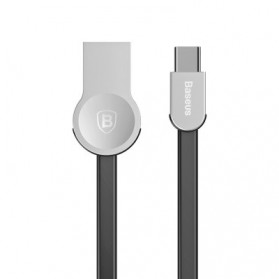 Baseus Kabel Charger Zinc Alloy USB Type C - CATKB-01 - Black - 2