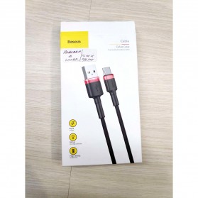 Baseus Cafule Kabel Charger USB Type C QC3.0 2 Meter - CATKLF-CG1 - Black - 10
