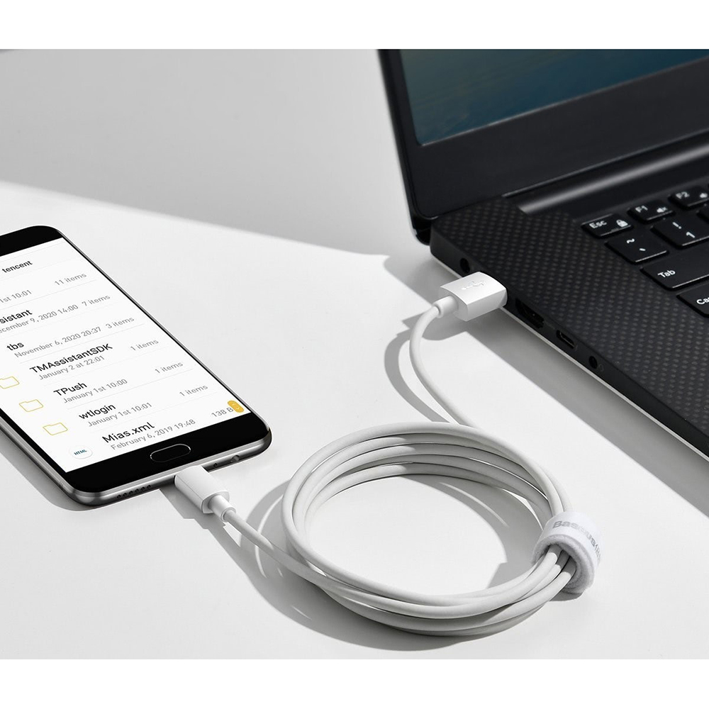 Gambar produk Baseus Kabel Charger Micro USB 2.1A 1.5 Meter 2 PCS - TZCAMZJ-02