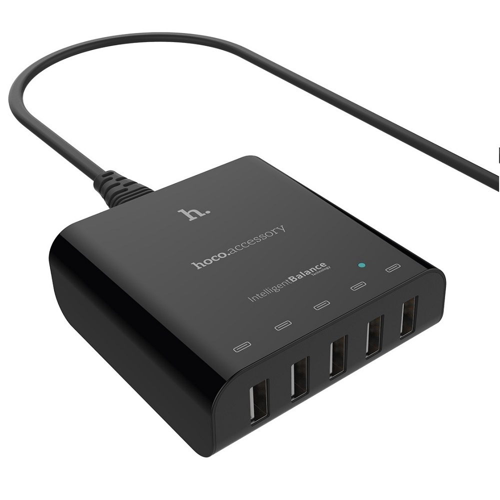 hoco uh501 intelligent balance usb 3 0 wall travel charger 5 port 8a black jakartanotebook hoco uh501 intelligent balance usb 3 0 wall travel charger 5 port 8a black jakartanotebook