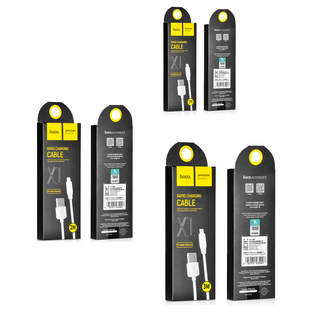 hoco x1 lightning charging cable 2m for iphone hoco x1 lightning charging cable 2m for iphone