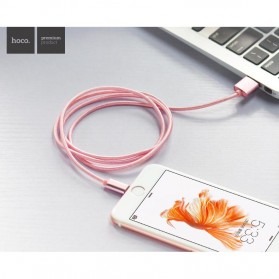 Hoco X2 Lightning Braided Cable for iPhone/iPad - Golden - 3