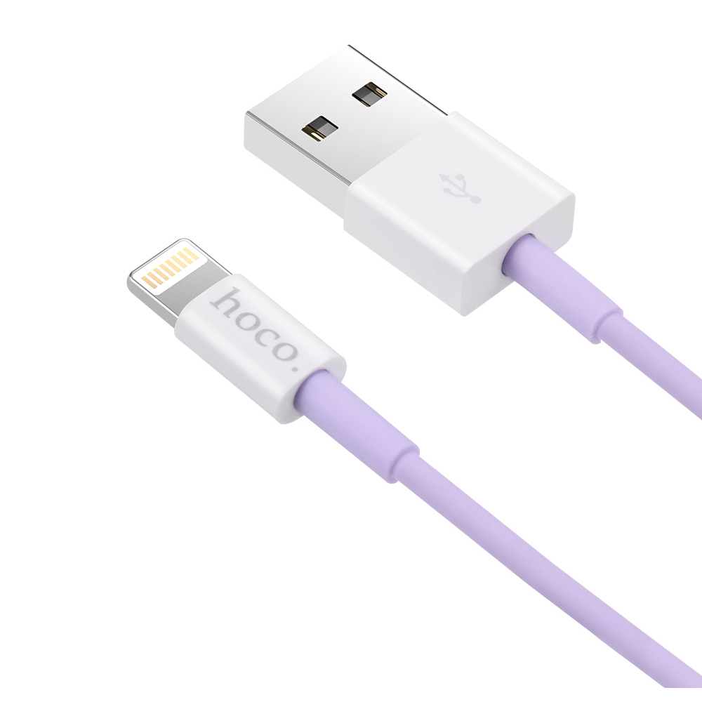 hoco x8 lightning charging cable 1m for iphone blue hoco x8 lightning charging cable 1m for iphone blue