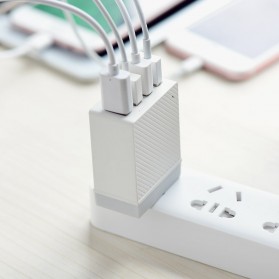 HOCO Charger USB 4 Port 3.4A - C23B - White - 7