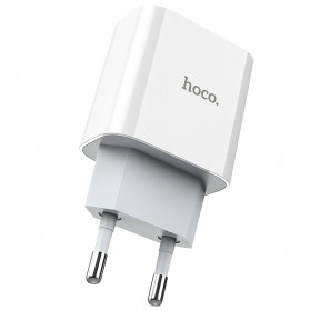 Hoco Charger USB Type C PD QC3.0 20W - C76A Plus - White - 3