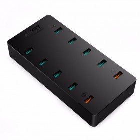 Aukey Charger USB 10 Port QC3.0 - PA-T8 - Black - 2