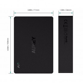 Aukey Charger USB 6 Port 60W 2.4A QC3.0 & AiPower - PA-T11 - Black - 4