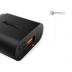 Aukey Wall Charger USB QuickCharge 3.0 EU Plug - PA-T9 - Black - 2
