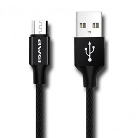 AWEI Kabel Charger Micro USB - CL-50 - Black