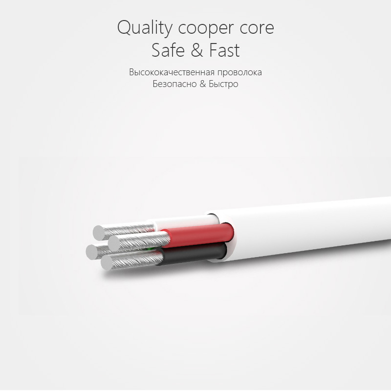 PISEN Kabel Charger Micro USB Fast Charging - White - JakartaNotebook.com