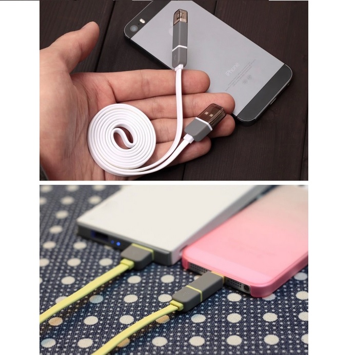 kabel usb duo 2 in 1 lightning micro usb black kabel usb duo 2 in 1 lightning micro usb black