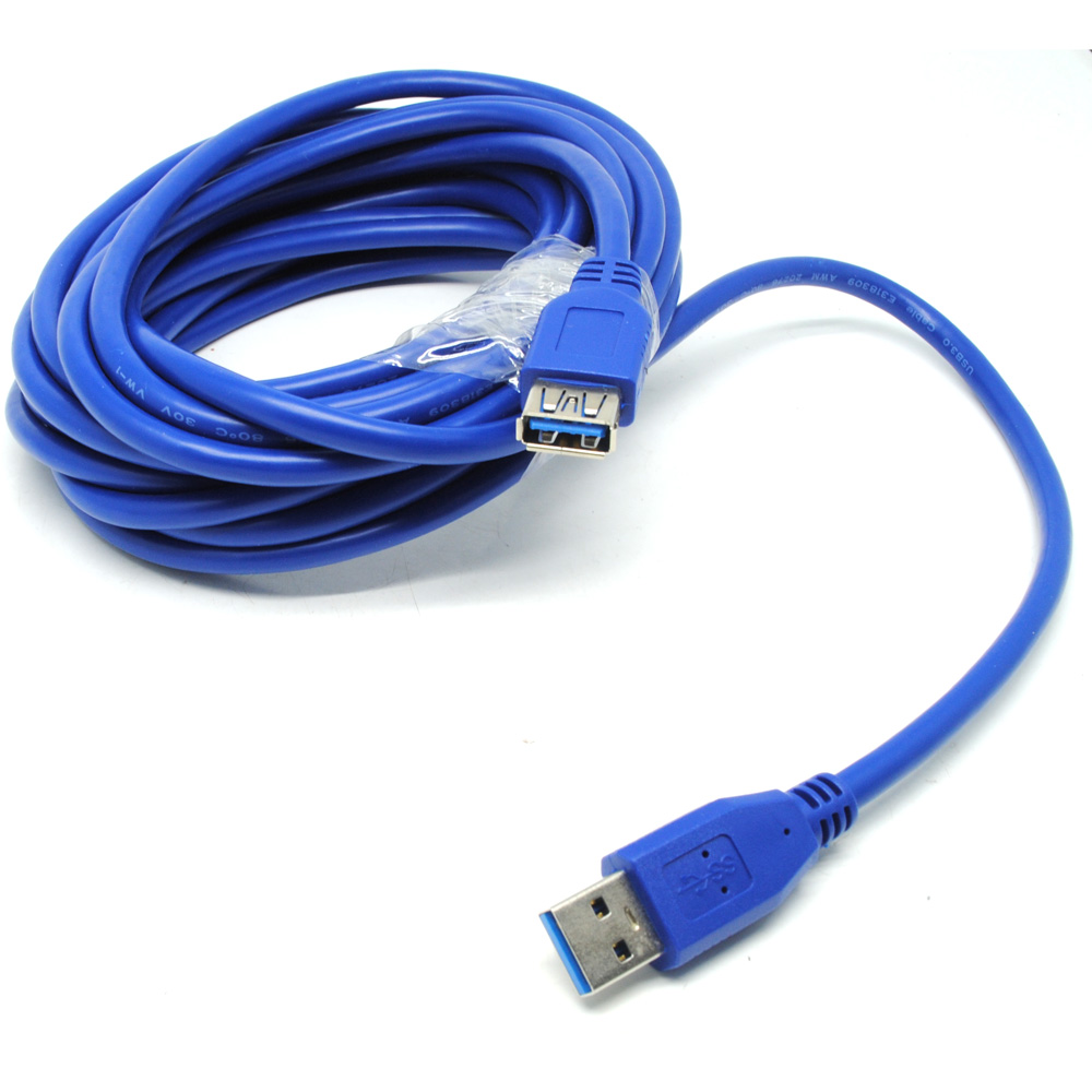 Robotsky Kabel Ekstensi Usb 3 0 Male Ke Female 5m A27 Blue Jakartanotebook Com
