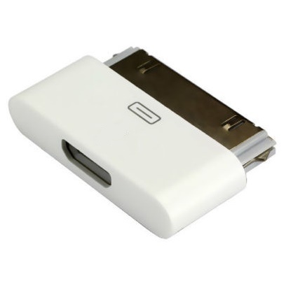 Adapter Konverter 30 Pin Apple ke Micro USB untuk iPhone 4 