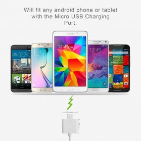 Kabel Micro USB Magnetic - Silver - 6