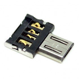 Jual Kabel Komputer / Laptop Audio, Video, USB, Power, Converter, Dan Jaringan - Adapter Konverter USB ke Micro USB OTG - PNLF010