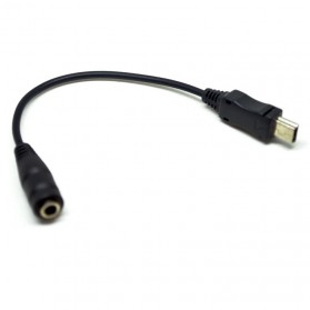 ROVTOP Kabel Mini USB ke AUX 3.5mm - 3C - Black