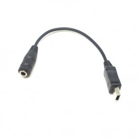 ROVTOP Kabel Mini USB ke AUX 3.5mm - 3C - Black - 2