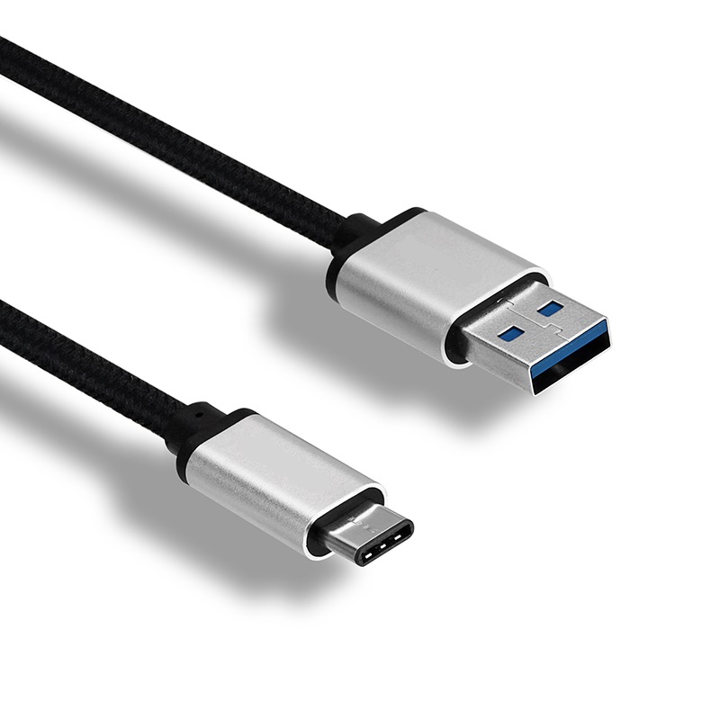 Aluminium Usb Type C To Usb 3 0 Cable 1 Meter Black Jakartanotebook Com