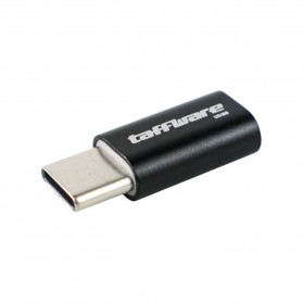 Taffware Adaptor Konverter Micro USB ke USB 3.1 Type C - US189 - Black