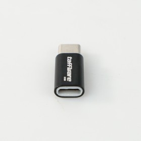 Taffware Adaptor Konverter Micro USB ke USB 3.1 Type C - US189 - Black - 3