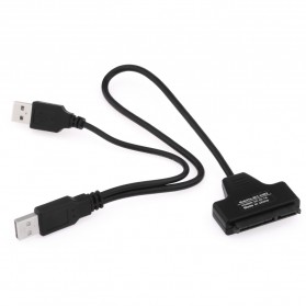 KEBIDU SATA to USB 2.0 HDD / SSD Adapter - CC00173 - Black - 3